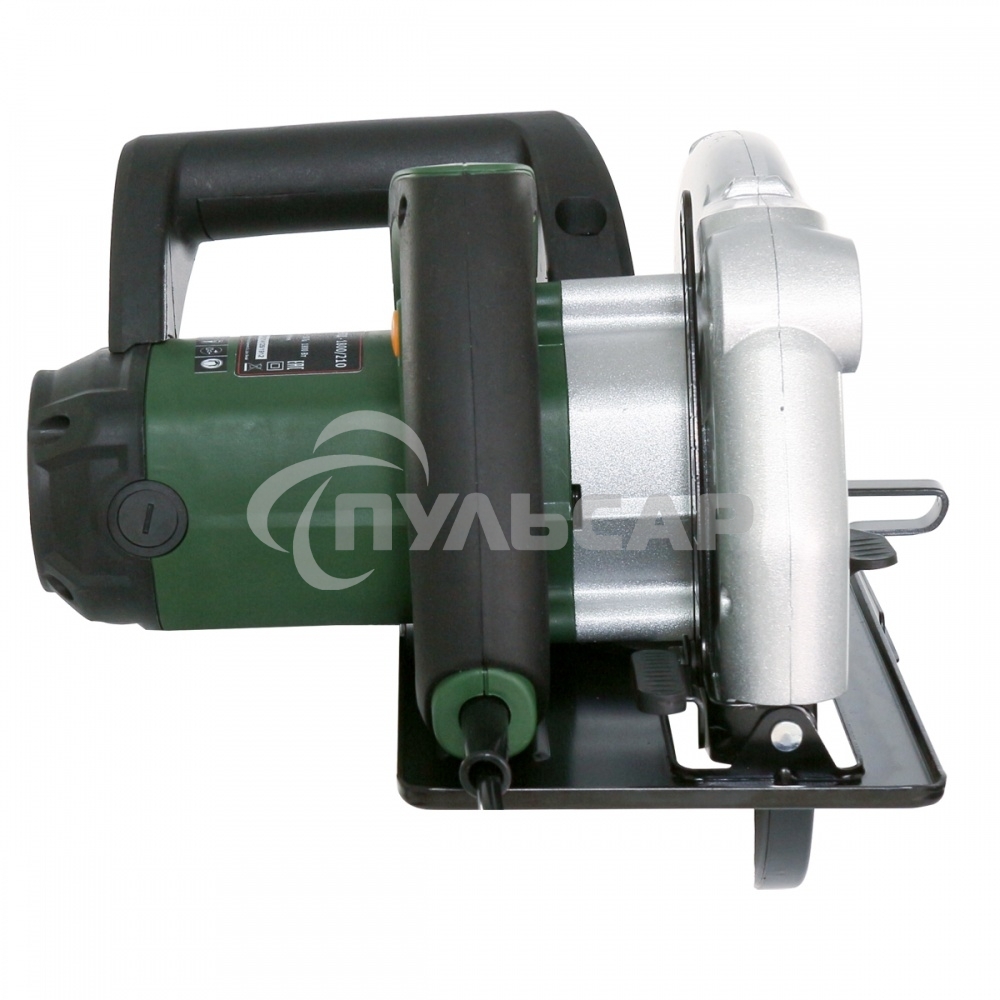 Пила циркулярная КАЛИБР ЭПД-1800/210 1800Вт, 4500 об/мин, глубина пропила 70 мм