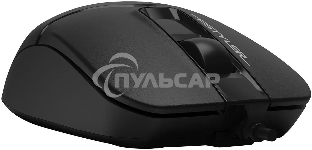 Мышь проводная A4Tech Fstyler FM12S черный, 1200 dpi, USB, кнопки - 3