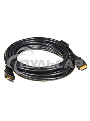 Кабель HDMI 5bites Кабель 5bites APC-014-030 HDMI M/HDMI M V1.4b, высокоскоростной, ethernet+3D, зол.разъемы, ферр.кольца, 3м.