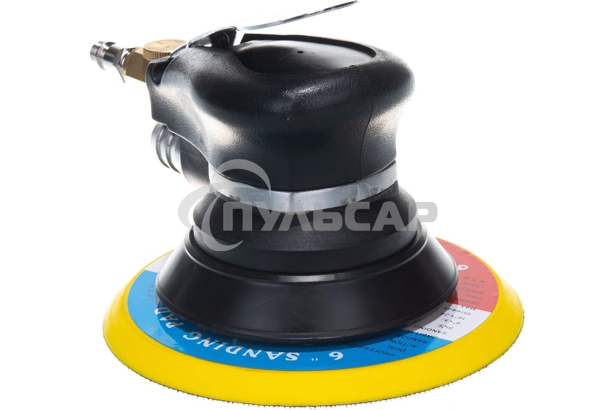 Пневмошлифмашина орбитальная SR150CV с пылеотводом c набором (140л/м_9000об_мин_6.3 бар_150мм) 100182