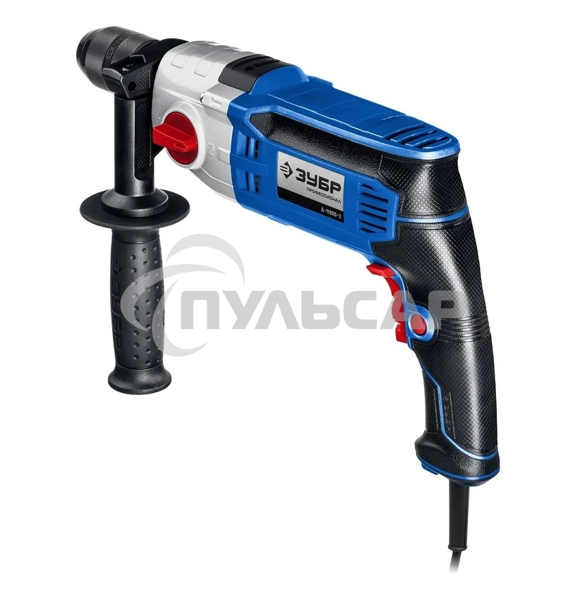 Дрель Зубр Д-П900-2, 900 Вт, сетевая, безударная