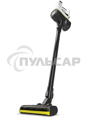 Пылесос вертикальный/ручной Karcher VC 4 черный/белый, питание от аккумулятора, 140 Вт, уборка сухая, пылесборник 0.65 л, работа от АКБ max - 30 мин