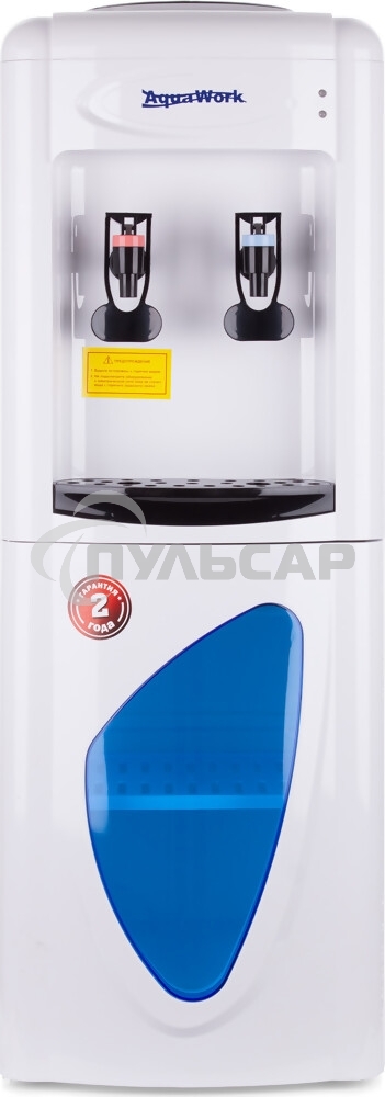 Кулер Aqua Work 0.7LKR напольный белый/черный