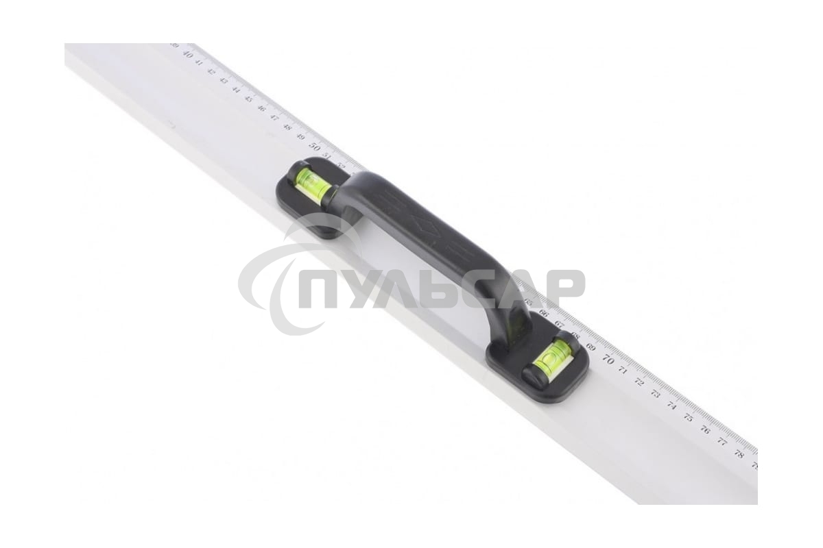 Линейка-уровень Matrix, 1200 мм, металлическая, пластмассовая ручка 2 глазка