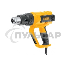 Фен технический HG-2000E, 2000 Вт, 2 режима, LCD дисплей Denzel