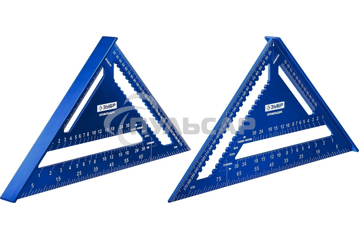 Универсальный кровельный угольник Зубр, 300 мм, 5-в-1, Кровельщик