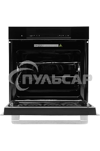 Духовой шкаф электрический Hyundai HMEO 6780 BG черное стекло/серебристый