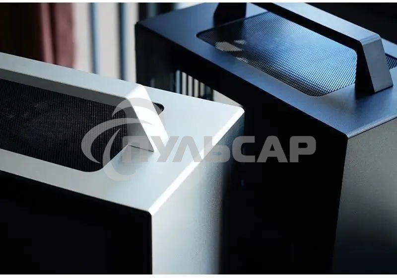 Компьютерный корпус JONSBO T8 PLUS Black без БП, боковые панели из закаленного стекла, mini-ITX, черный