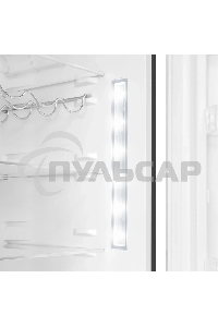 Холодильник Maunfeld MFF200NFSE нержавеющая сталь двухкамерный 271/106л морозилка снизу