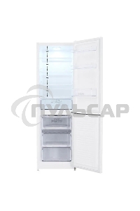 Холодильник Nordfrost NRB 152 W, двухкамерный 205/115л, морозилка снизу, белый