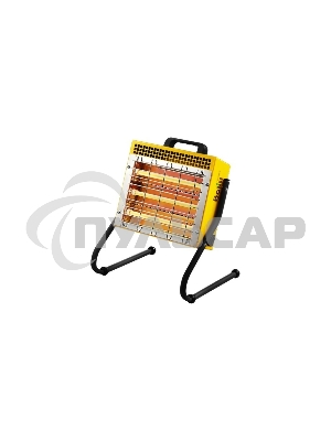 Обогреватель инфракрасный Ballu BIH-LM-1.5-S желтый, кварцевый, 1500 Вт, 25 м2