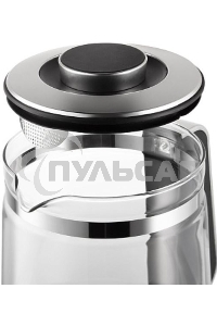 Чайник электрический Redmond KG220 1.7л. 2200 Вт, черный/хром