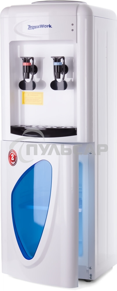 Кулер Aqua Work 0.7LKR напольный белый/черный