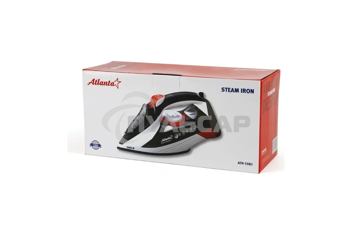 Утюг ATLANTA ATH-5582 red