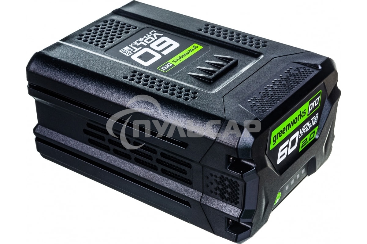 Аккумулятор GREENWORKS G60B2 (2918307)60В 2А·ч литий-ионный