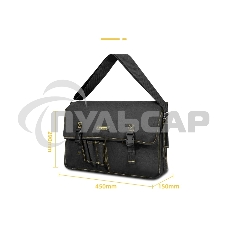 Сумка-портфель для инструментов Deli DL-P8 450 x 150 x 290мм, 8 карманов, плечевой ремень, ткань Оксфорд