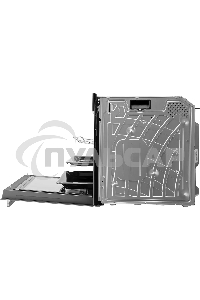 Духовой шкаф электрический Hyundai HMEO 6780 BG черное стекло/серебристый