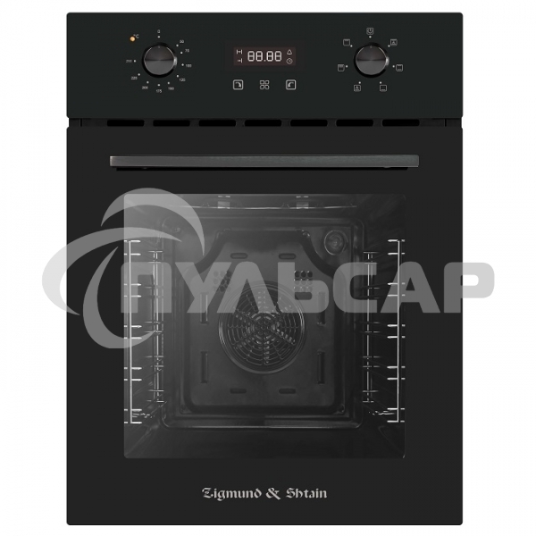 Духовой шкаф электрический встраиваемый Zigmund & Shtain E 145 B черный