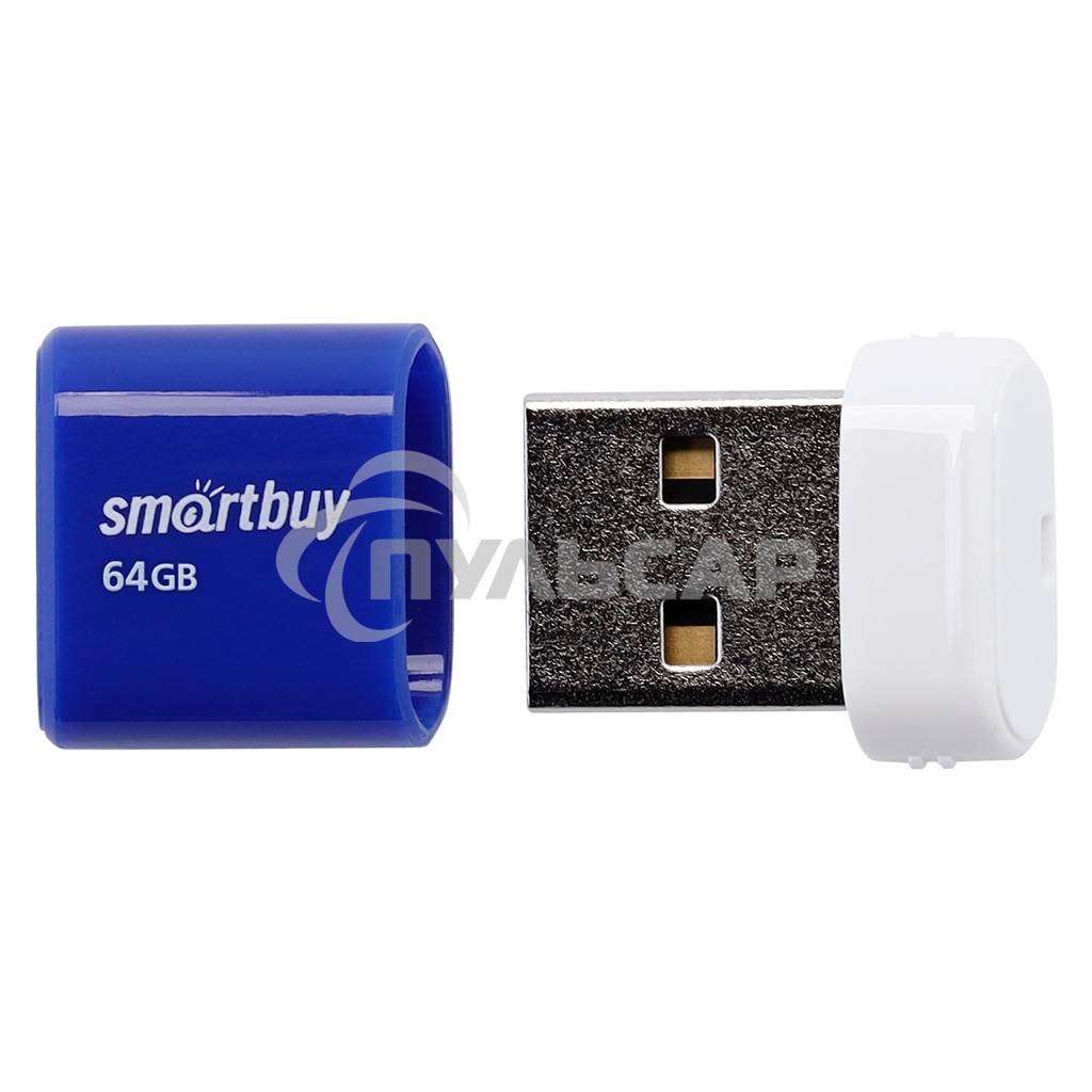 Флешка USB SmartBuy 64 Gb,LARA Blue (SB64 GbLARA-B)