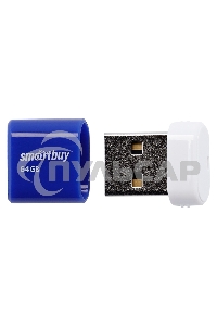 Флешка USB SmartBuy 64 Gb,LARA Blue (SB64 GbLARA-B)