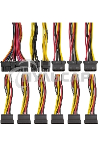 Блок питания серверный ExeGate ServerPRO-500ADS (EX235029RUS), 500Вт, 2х80мм, черный