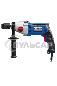 Дрель Зубр Д-П900-2, 900 Вт, сетевая, безударная