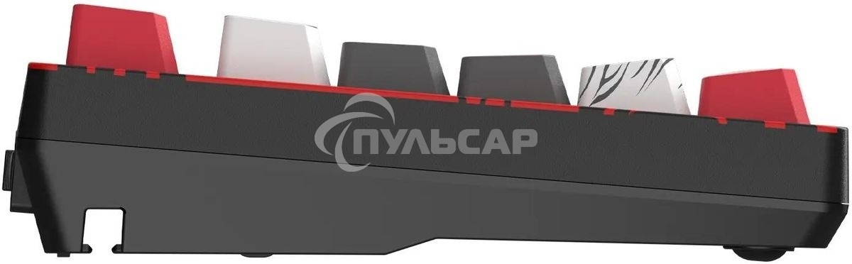 Клавиатура беспроводная A4Tech Bloody WS87 Naraka USB, Bluetooth/Радиоканал черный/красный