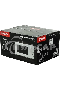 Микроволновая печь Galanz MOS-2008MW белый, 20 л, 700 Вт, переключатели - поворотный механизм