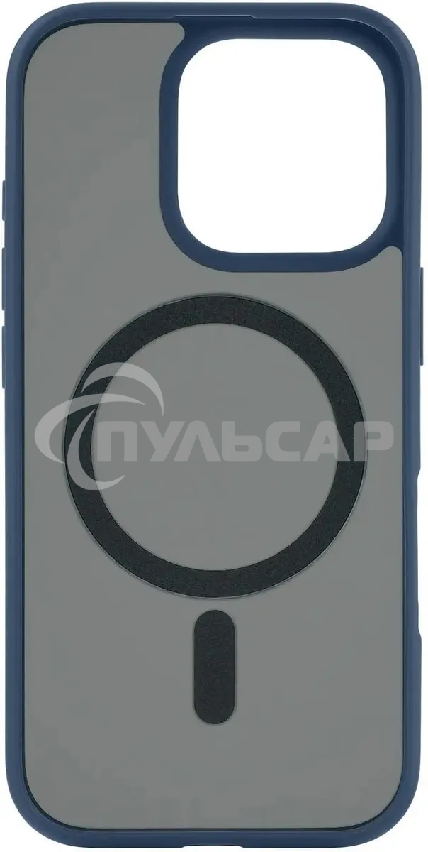 Чехол (клип-кейс) uBear для Apple iPhone 16 Pro Cloud with MagSafe синий (CS432DB63PMT-I24M)