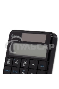 Числовой блок беспроводной Oklick K604W черный USB slim для ноутбука (1979325)