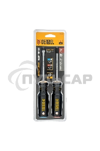 Набор отверток Denzel 2 шт., PH+SL, S2, 3к рукоятка