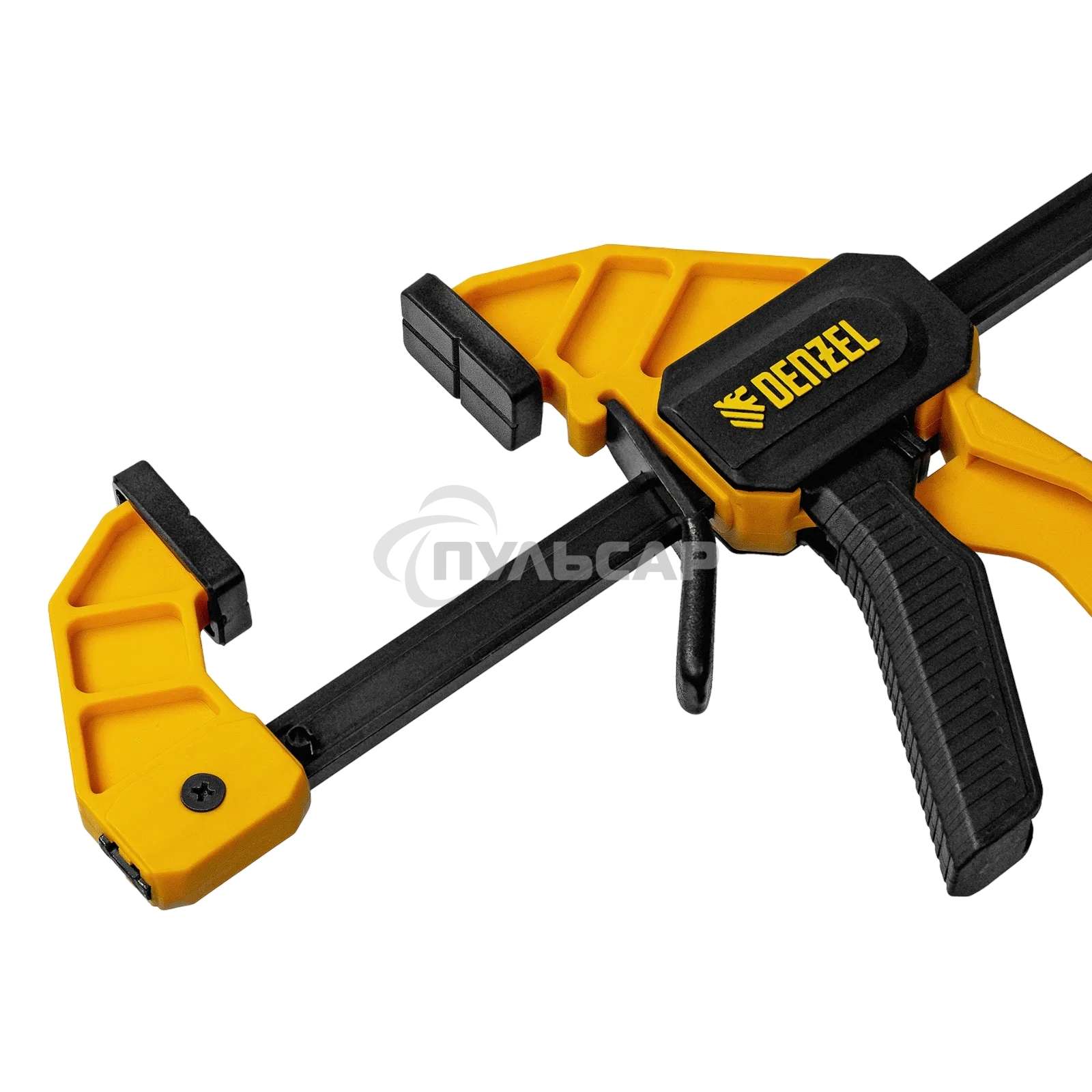 Струбцина Denzel F-образная, быстрозажимная, 300 х 55 мм, усиленный нейлоновый корпус