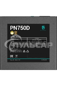 Блок питания Deepcool / GamerStorm PN750D, 750Вт, 80 PLUS Gold, 120мм, черный