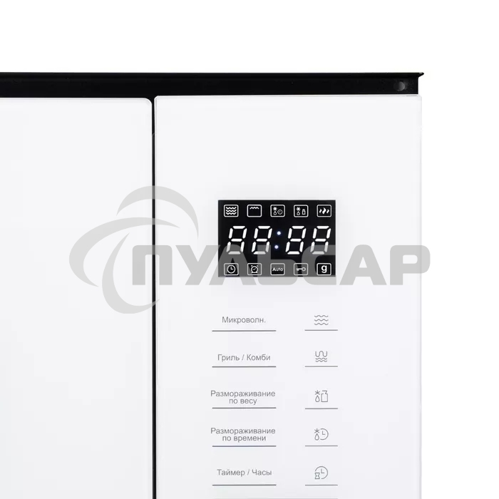 Микроволновая печь встраиваемая DeLonghi DMO 25BB ROMA белый, 25 л, 1450 Вт, переключатели - сенсор