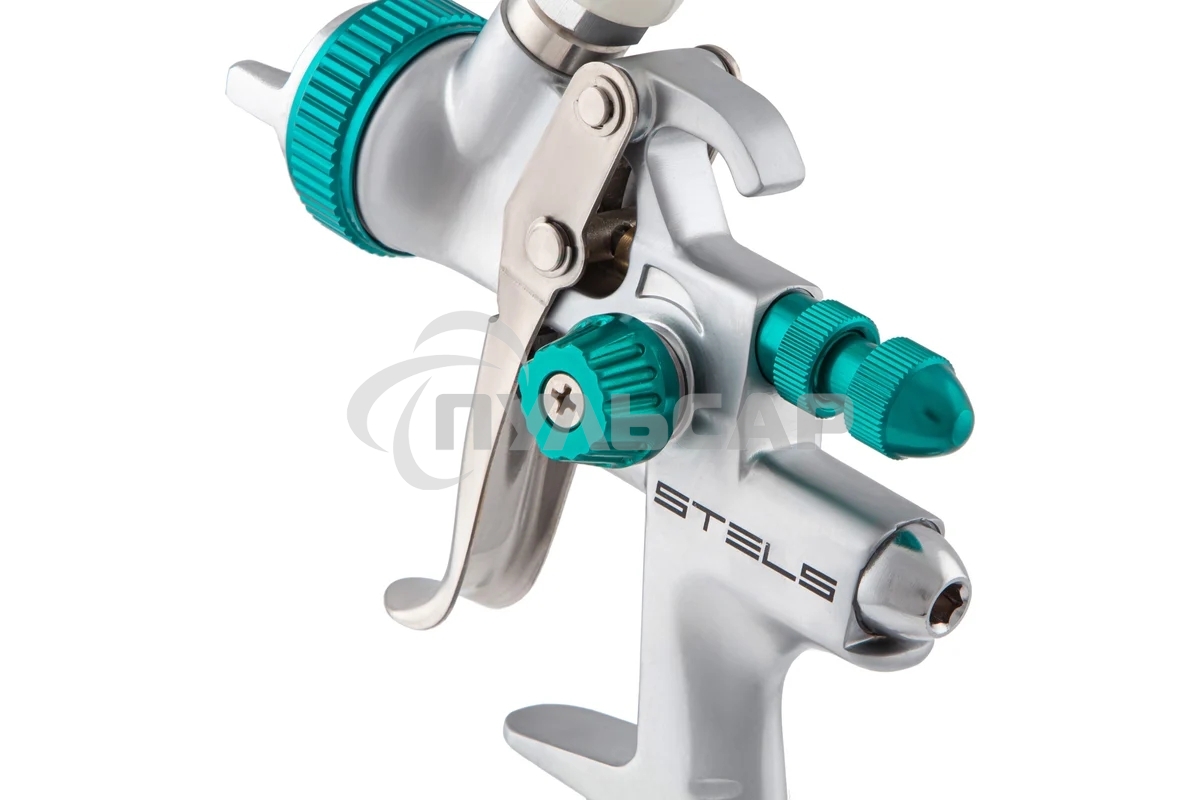 Краскопульт пневматический STELS ag 901 lvmp 57365профессиональный гравитационный