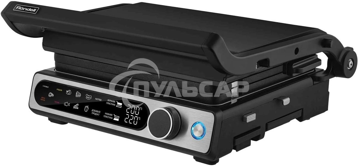 Гриль-пресс электрический Rondell RDE-1700, черный