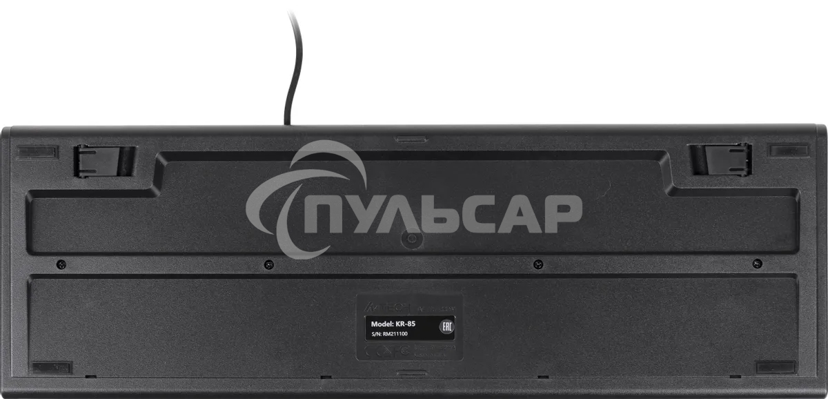 Клавиатура проводная A4Tech KR-85 USB черный
