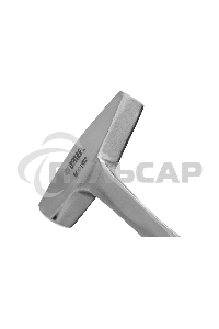 Молоток слесарный Denzel 600 г цельнометаллический, двухкомпонентная рукоятка