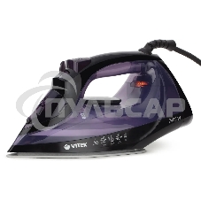Утюг Vitek VT-8316 черный/фиолетовый