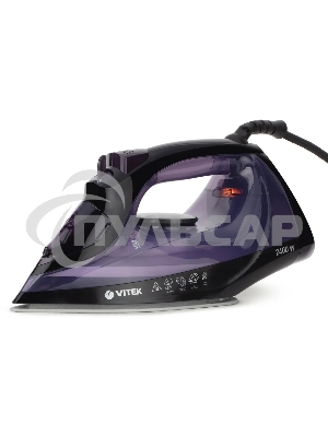 Утюг Vitek VT-8316 черный/фиолетовый