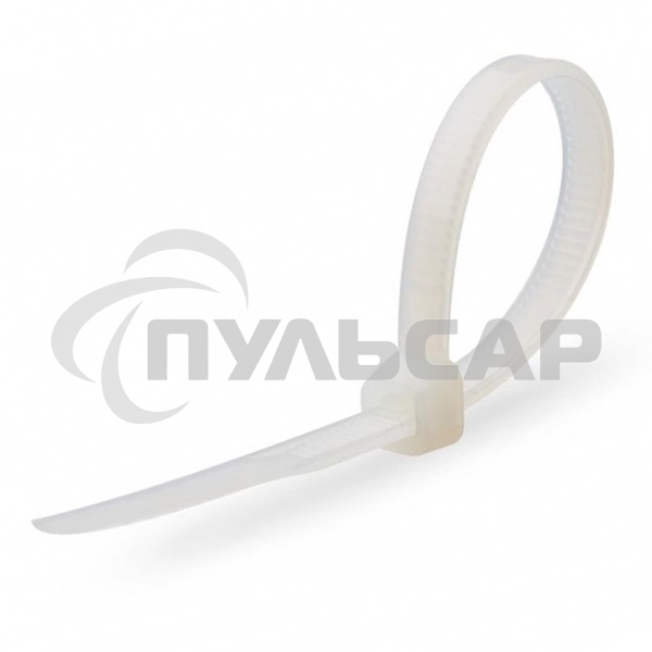 Нейлоновые стяжки FORTISFLEX КСС 5х400 мм белый 100 штук 49787