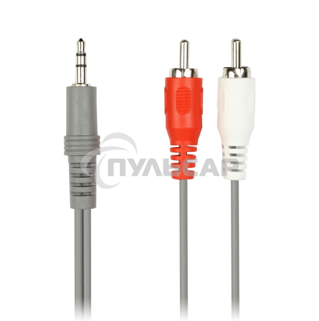 Кабель соединительный Smartbuy 3.5 Jack (M) - 2xRCA (M), стерео, аудио, 3,0 м, в пакете (KA313-200)
