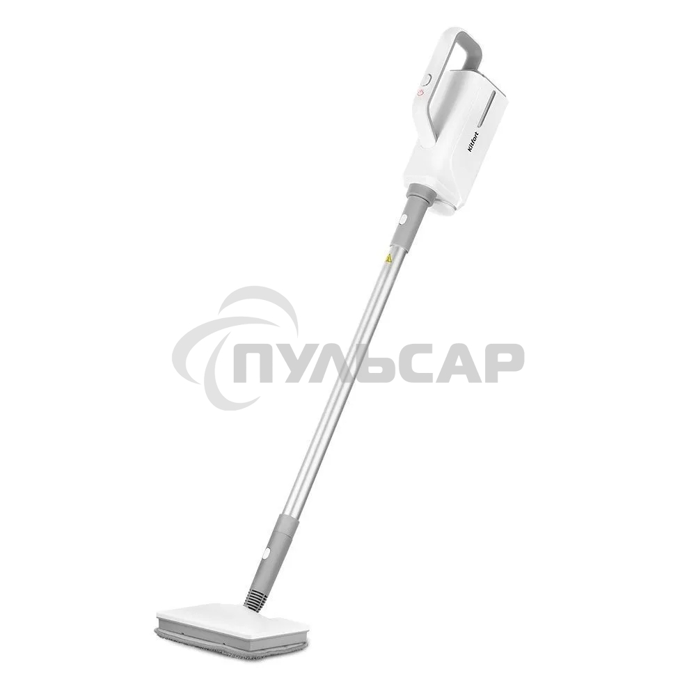 Швабра паровая Kitfort КТ-3942 1500Вт белый/серый