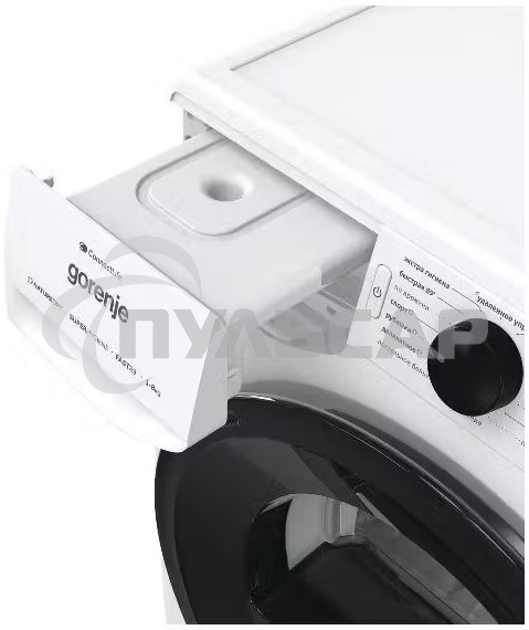 Сушильная машина Gorenje DGPNE82GNLW белый, 8 кг, сушка - конденсационная, программ - 16, 60 x 85 x 62.5 см