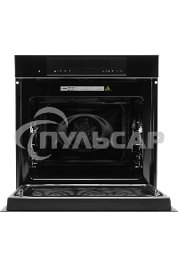 Духовой шкаф электрический Hyundai HMEO 6780 BG черное стекло/серебристый