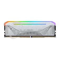 Оперативная память Apacer Nox, DDR5, 16Gb (1x16 Gb), 6400 MHz, CL32, DIMM, радиатор, RGb, белый