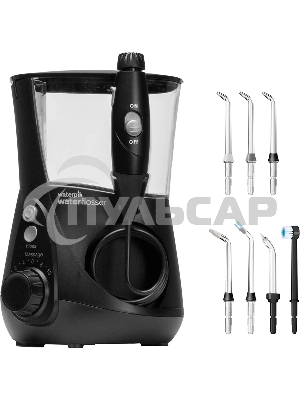 Ирригатор Waterpik WP-662 черный/серый