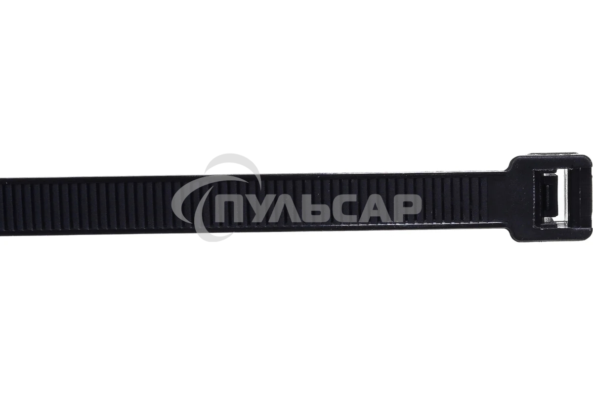 Нейлоновые стяжки FORTISFLEX КСС 8х300 черный 100 штук 50283