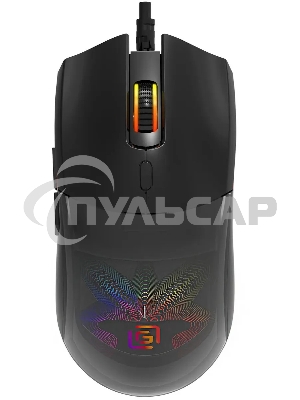Мышь проводная Oklick 714GM черный, 3200 dpi, USB, кнопки - 7
