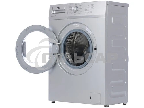Стиральная машина Beko WRS 55P1 BSS 7320510018 серебристый, загрузка фронтальная 5 кг, 1000 об/мин., класс: А